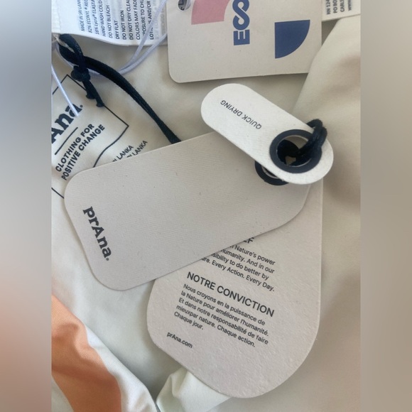 NWT Prana Sun Shade High Waist Bottom Waves Womens Size XL UPF 50 Quick Dry - Picture 8 of 10